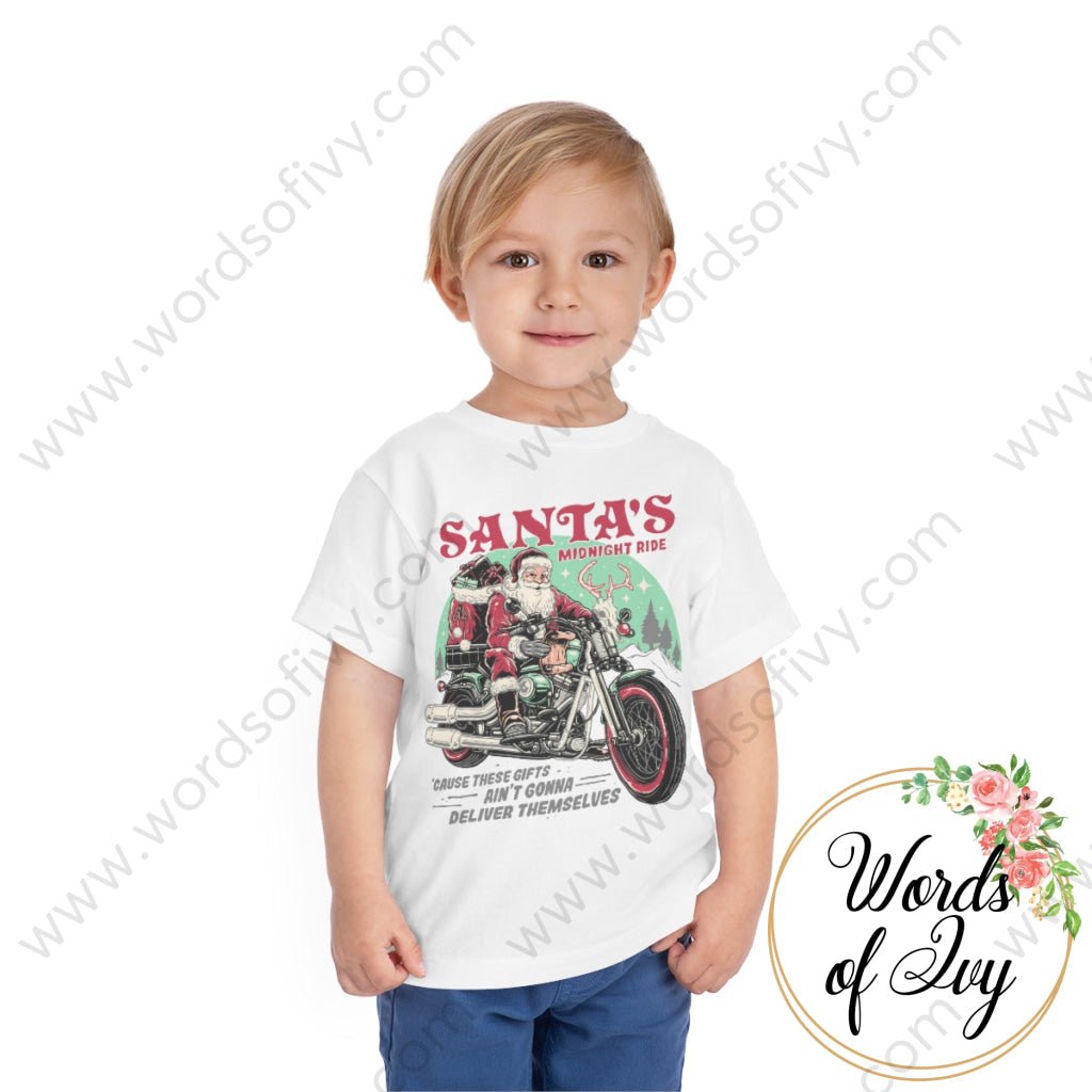 Toddler Tee - Santa's Midnight Ride 221108009 | Nauti Life Tees