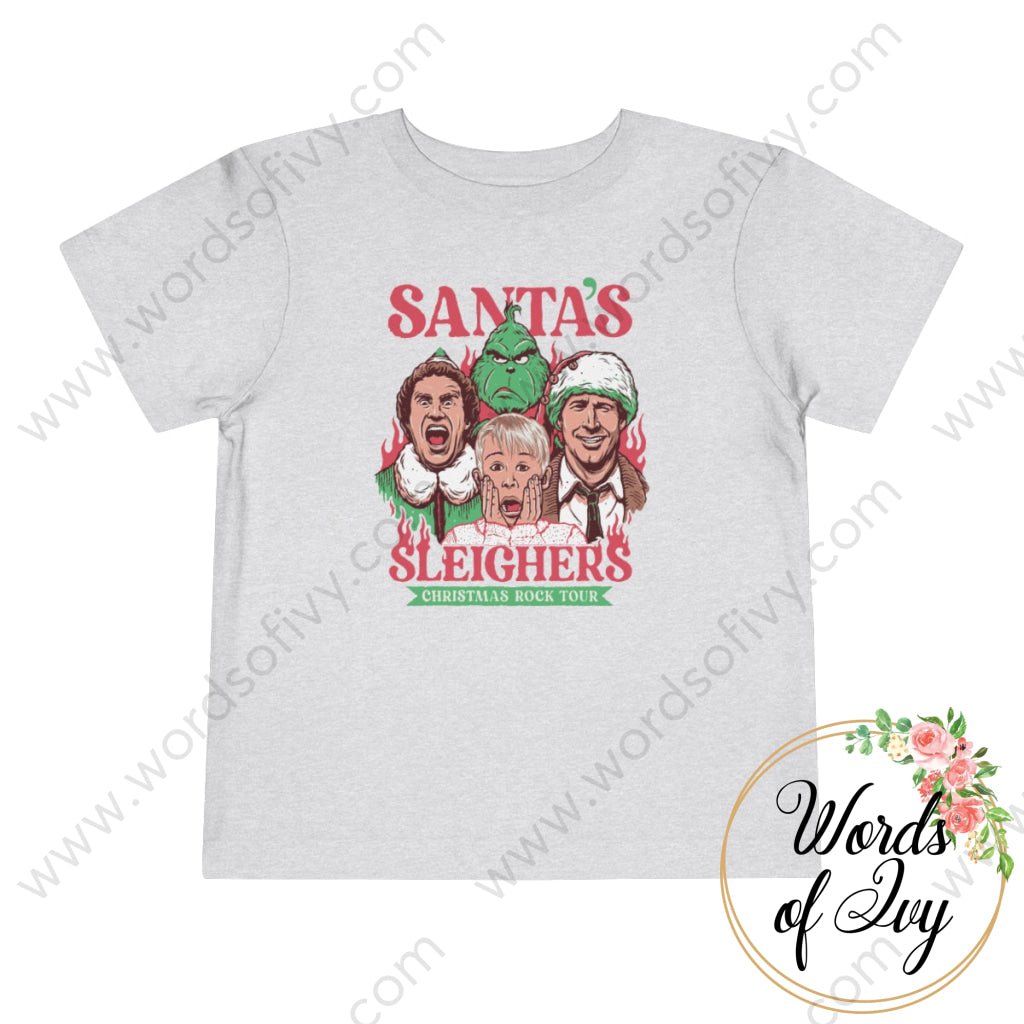 Toddler Tee - Santa's Sleighers 221108004 | Nauti Life Tees