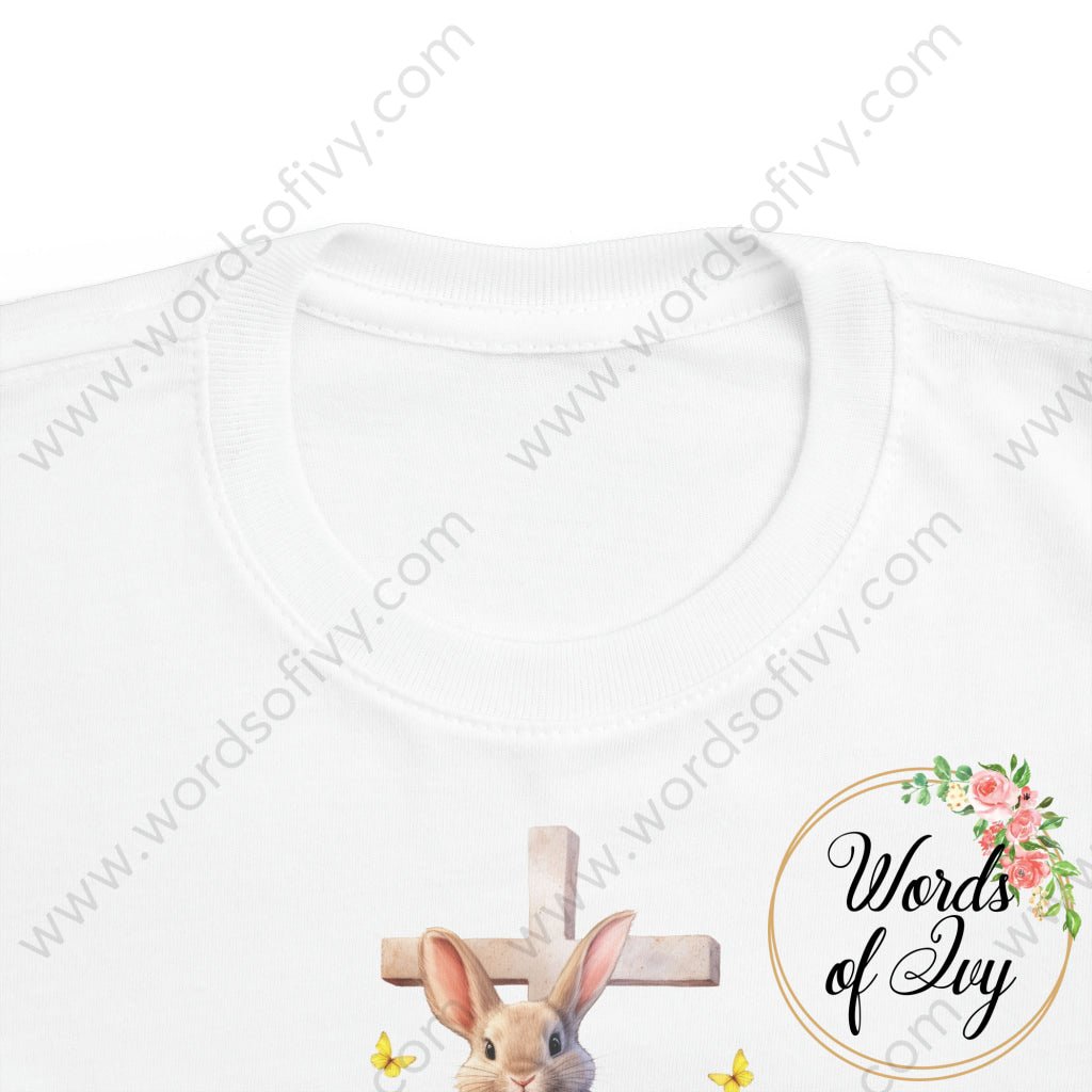 Toddler Tee - Silly Bunny Easter Is For Jesus 240111003 Kids Clothes