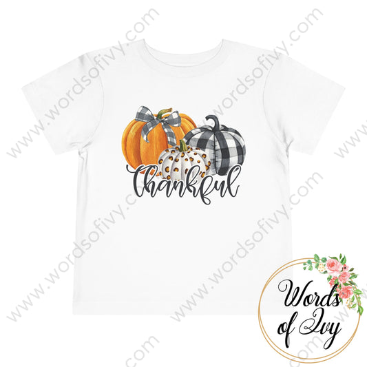 Toddler Tee - Thankful Pumpkin 211031001 | Nauti Life Tees