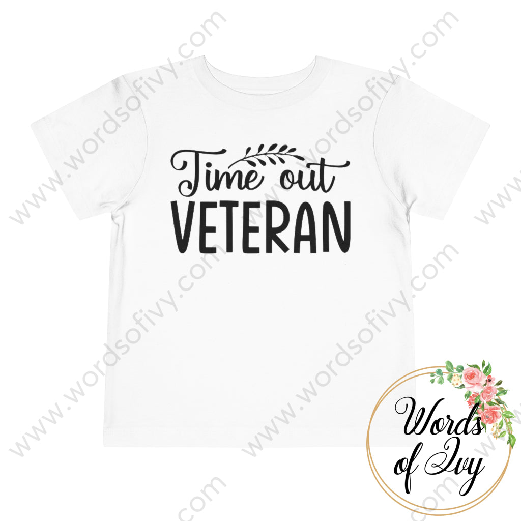 Toddler Tee - Time Out Veteran 220728007 White / 2T Kids Clothes
