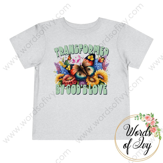 Toddler Tee - TRANSFORMED BY GOD'S LOVE 230428003 | Nauti Life Tees