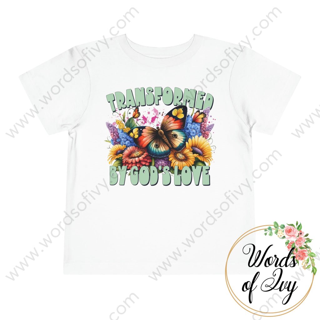 Toddler Tee - TRANSFORMED BY GOD'S LOVE 230428003 | Nauti Life Tees