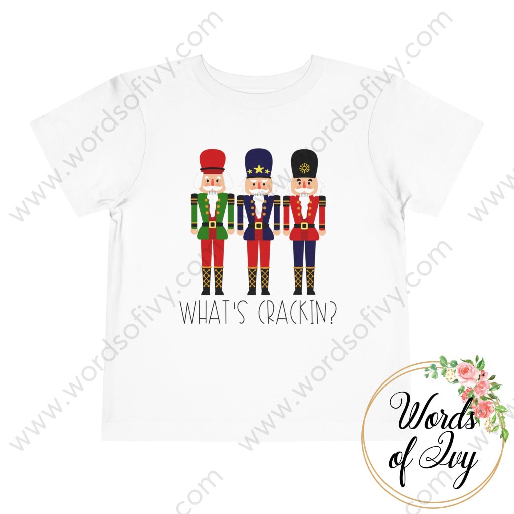 Toddler Tee - Whats Crackin 221122029 White / 2T Kids Clothes